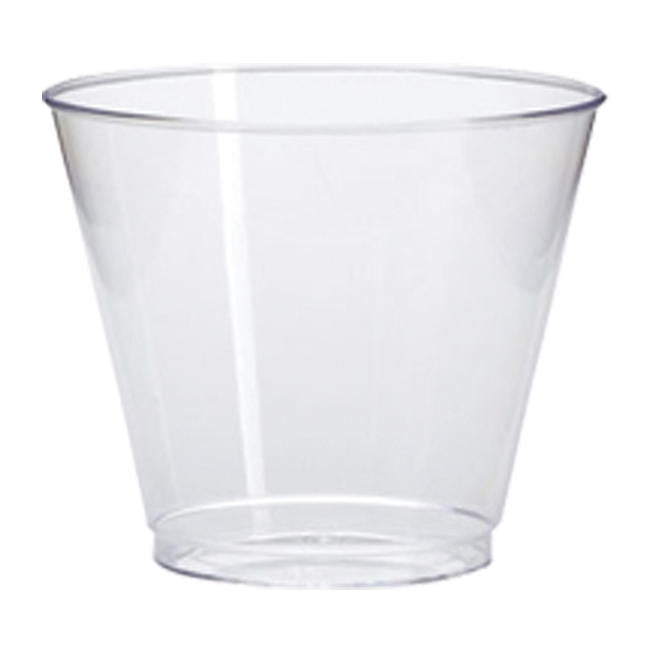 Comet Squat Tumbler Clear Bulk 5 oz 100 ct