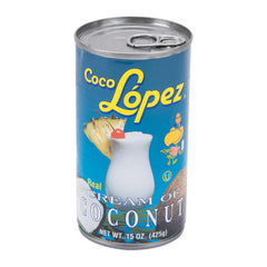 Coco Lopez Cream of Coconut Can 15 oz