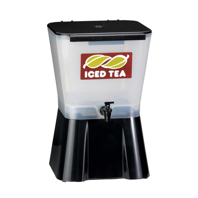 Iced Tea Dispenser Black 3 gal each