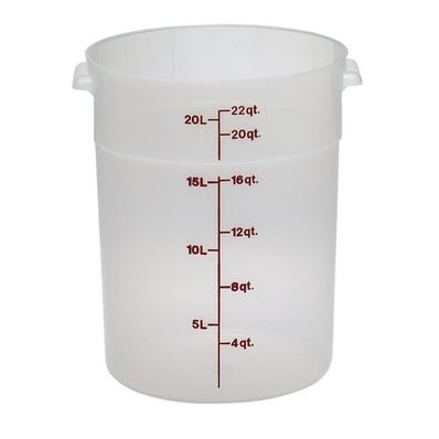 Translucent Rounds 22 qt each