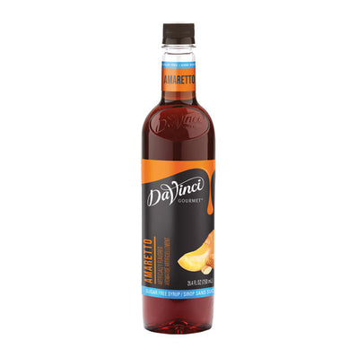 DaVinci Gourmet Classic Amaretto Sugar Free Syrup PET 750 ml
