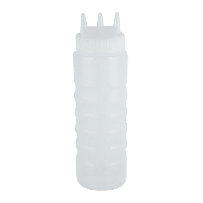 Traex Tri Tip Wide Mouth Squeeze Bottle 24 oz 1 dz
