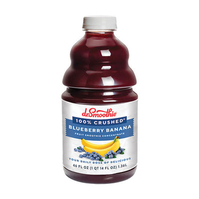 Dr. Smoothie 100% Crushed Blueberry Banana 46 oz