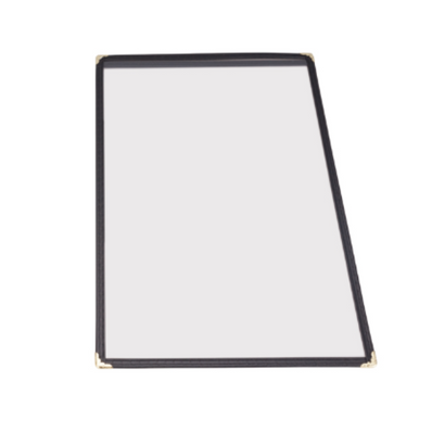 Menu Cover Black each