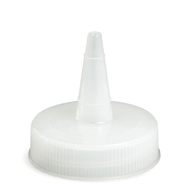 Replacement Squeeze Bottle Cap Natural 1 dz