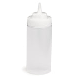 WideMouth Squeeze Bottle Clear 24 oz 1 dz