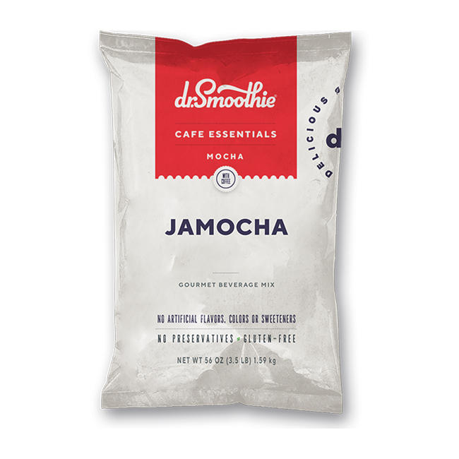 Dr. Smoothie Cafe Essentials Gourmet Beverage Mix Jamocha 3.5 lb