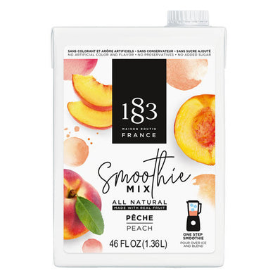 1883 Peach Smoothie Mix cs 8/1 ltr