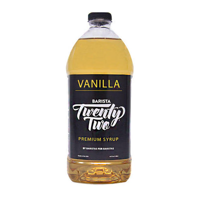 Barista 22 Vanilla Syrup 64 oz