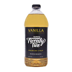 Barista 22 Vanilla Syrup 64 oz