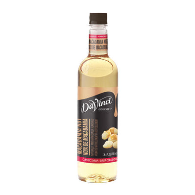 DaVinci Gourmet Classic Macadamia Nut Syrup PET 750 ml
