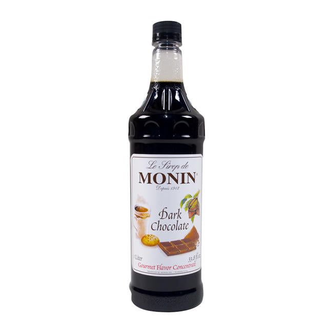Monin Dark Chocolate Syrup PET 1 ltr