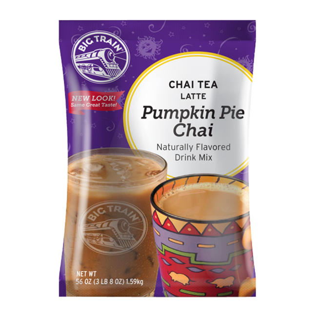Big Train Pumpkin Pie Chai Tea Latte Mix 3.5 lb