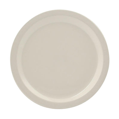 Kingsmen Plate Cream White 10 1/2" 1 dz