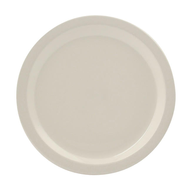 Kingsmen Plate Cream White 10 1/2" 1 dz