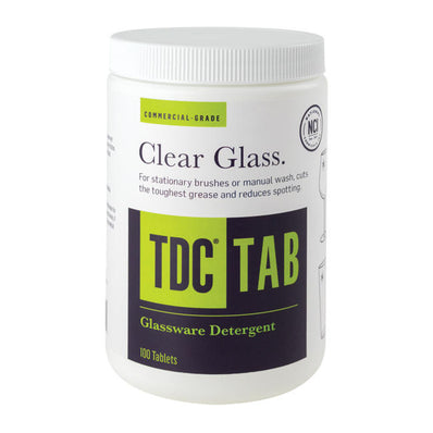 Tab-Det Glassware Detergent pk 100 ct