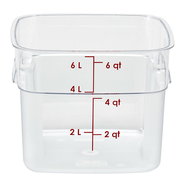 FreshPro Food Container Poly 6 qt each