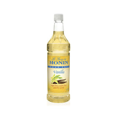 Monin Vanilla Sugar Free Syrup PET 1 ltr