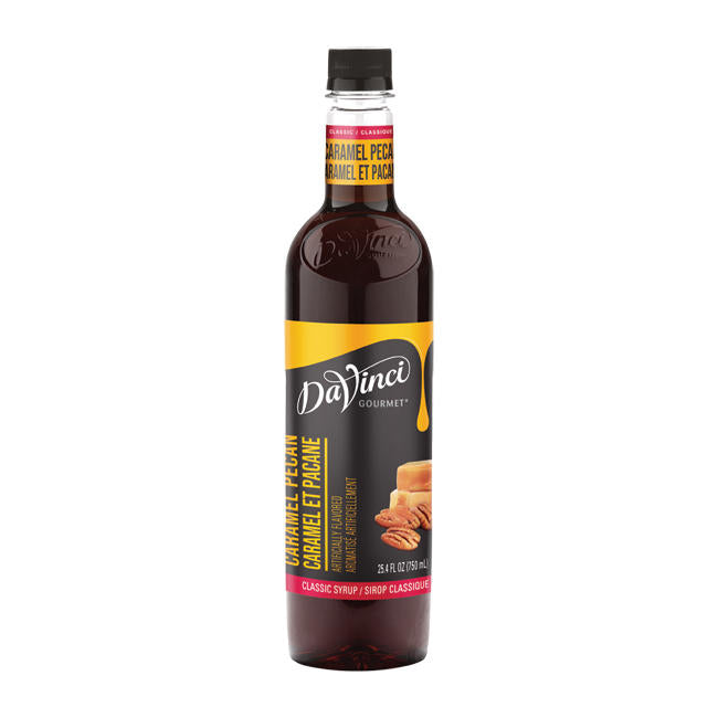 DaVinci Gourmet Classic Caramel Pecan Syrup PET 750 ml