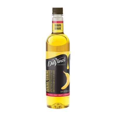 DaVinci Gourmet Classic Banana Syrup PET 750 ml