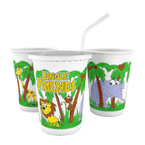 Jungle Friends Theme Cup 12 oz 250 ct