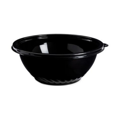 CaterLine Pack n' Serve Bowl Black 320 oz 25 ct