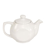 Teapot with Lid Porcelain White 14 oz 1 dz
