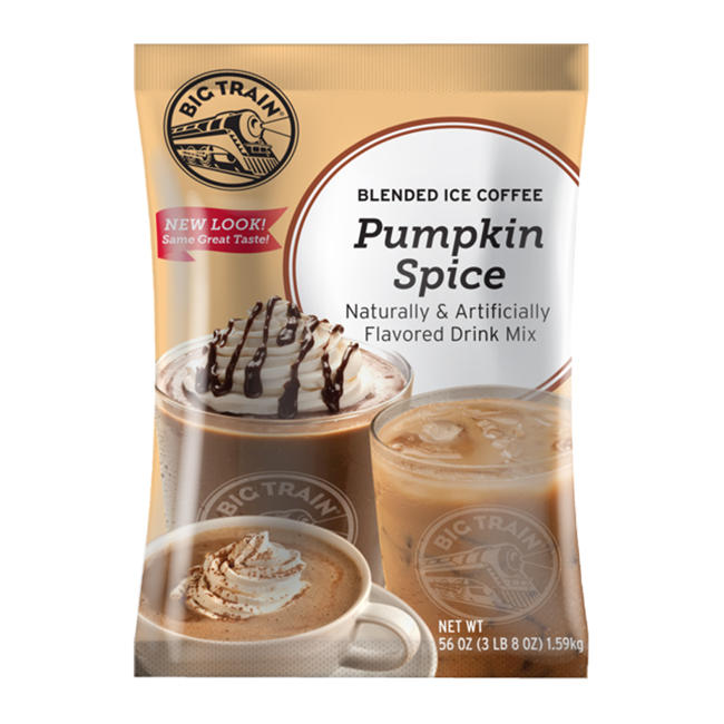 Big Train Pumpkin Spice Blended Ice Coffee Mix 3.5 lb