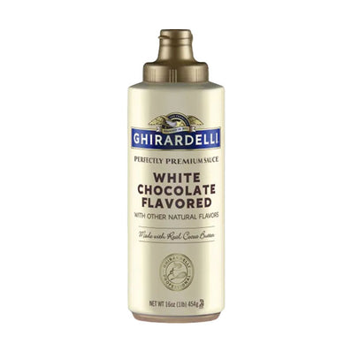 Ghirardelli White Chocolate Sauce Squeeze Bottle 16 oz
