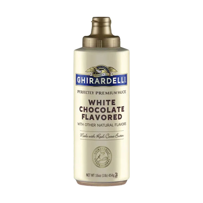 Ghirardelli White Chocolate Sauce Squeeze Bottle 16 oz