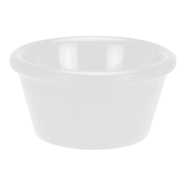 Ramekin 1.5oz Mel Wht pk 1 dz