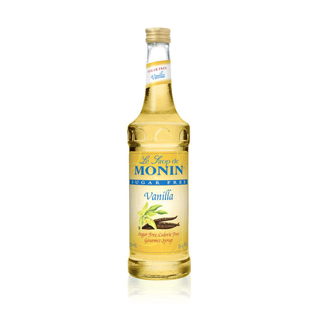 Monin Vanilla Sugar Free Syrup 750 ml