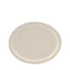 Kingsmen Platter Cream White 9 3/4