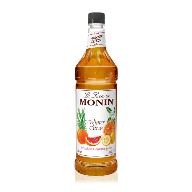 Monin Winter Citrus Syrup PET 1 ltr