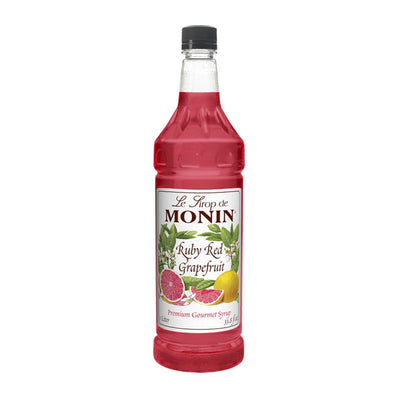 Monin Ruby Red Grapefruit Syrup PET 1 ltr