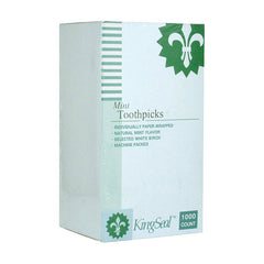 Paper Wrapped Toothpick Mint 1000 ct