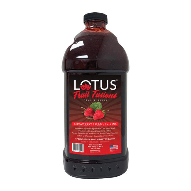 Lotus Fruit Fusions Strawberry Concentrate 64 oz