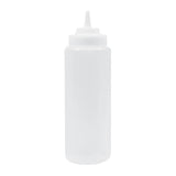 WideMouth Squeeze Bottle Clear 32 oz 1 dz