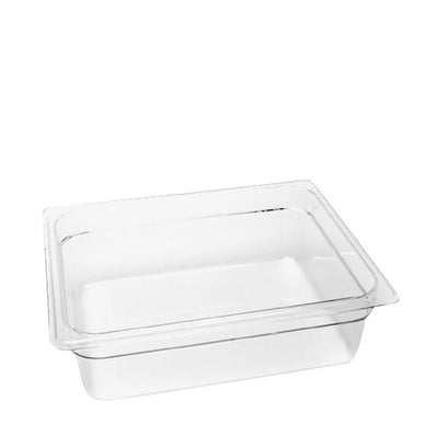 Camwear Food Pan Half-Size Clear 4" each