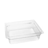 Camwear Food Pan Half-Size Clear 4" each