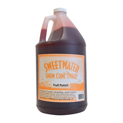 Sweetwater Snow Cone Fruit Punch Syrup 1 gal