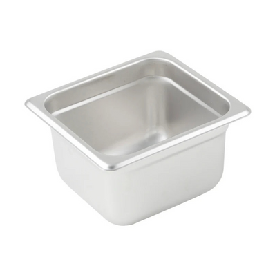 Steamtable Pan 1/6 4" S/S 4 dz