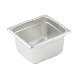 Steamtable Pan 1/6 4" S/S 4 dz