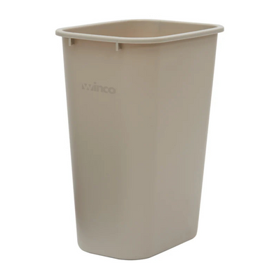 Waste Basket Beige 41qt each