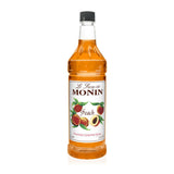 Monin Peach Syrup PET 1 ltr