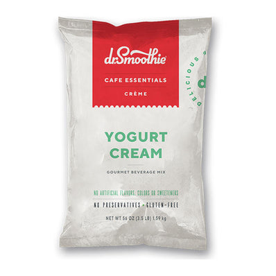 Dr. Smoothie Cafe Essentials Gourmet Beverage Mix Yogurt Cream 3.5 lb