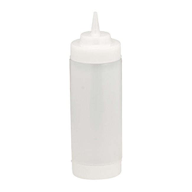 Dualway WideMouth Squeeze Bottle Clear 16 oz 1 dz