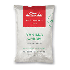 Dr. Smoothie Cafe Essentials Gourmet Beverage Mix Vanilla Cream 3.5 lb