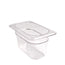 Camwear Food Pan Ninth-Size Clear 4
