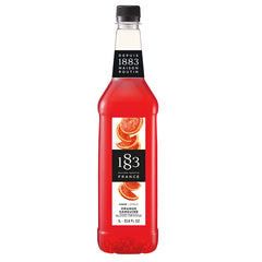 1883 Blood Orange Syrup PET 1 ltr